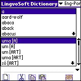 LingvoSoft Dictionary English <-> Portuguese for P 3.2.90 screenshot